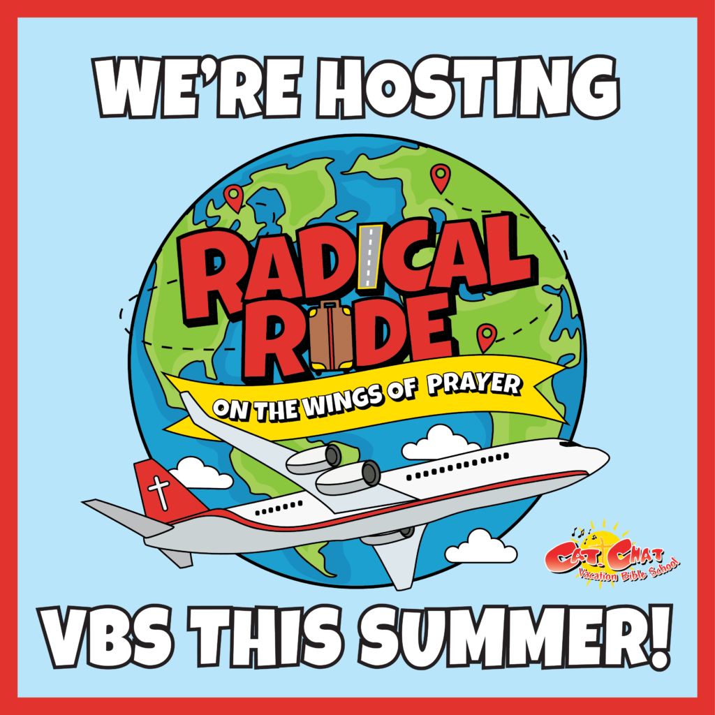 We're hosting VBS this summer! Click here to find out more information and to register.
